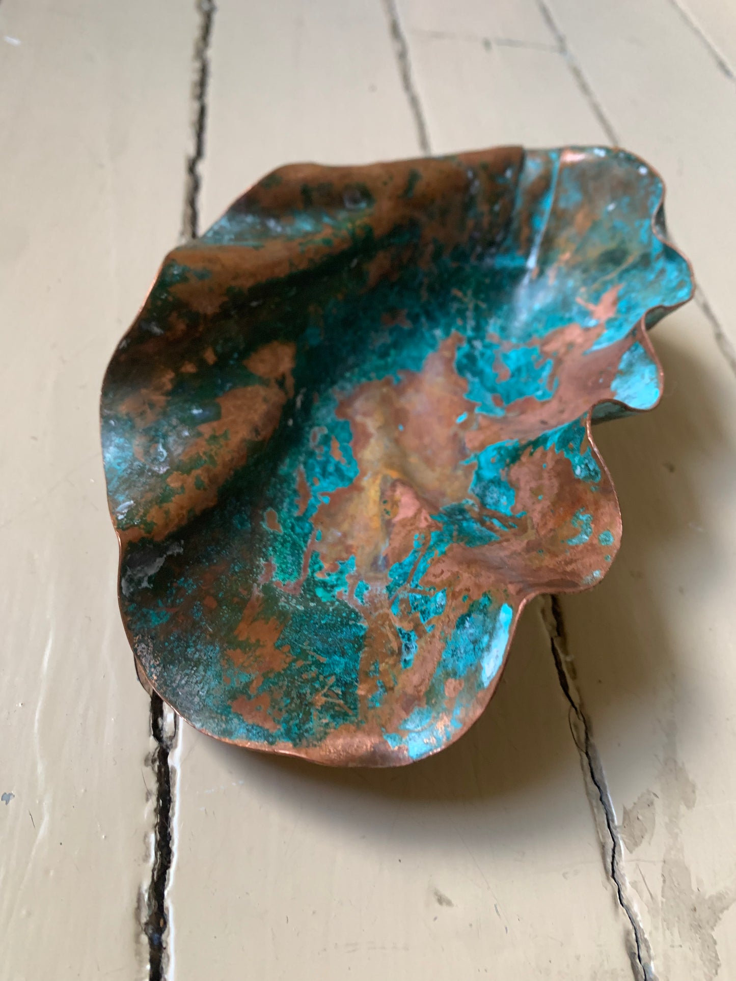 Copper Oyster Dish