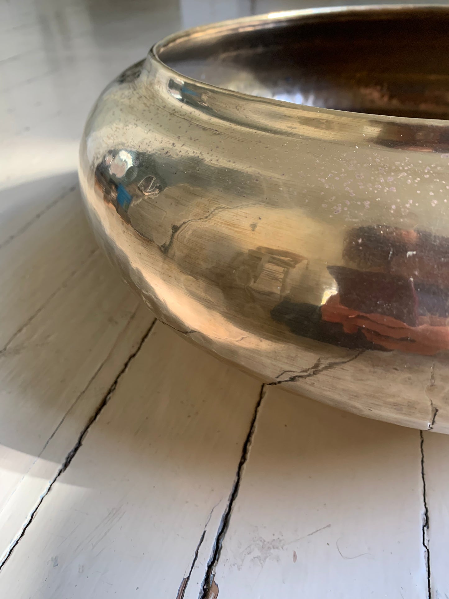 Substantial Brass Bowl