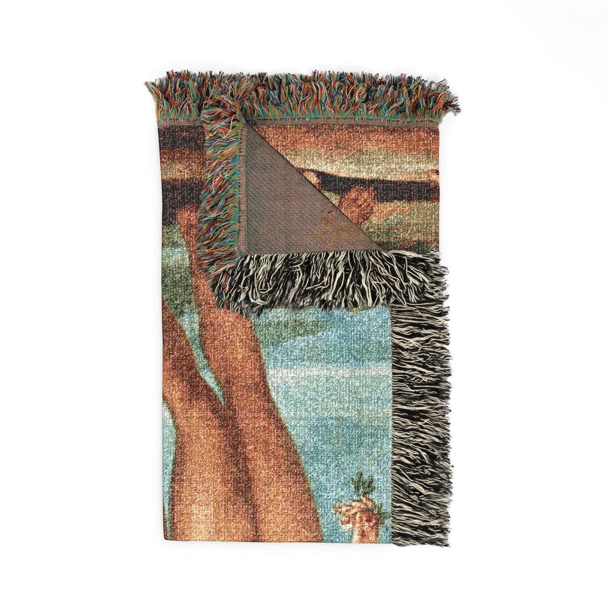 Three Graces Woven Blanket