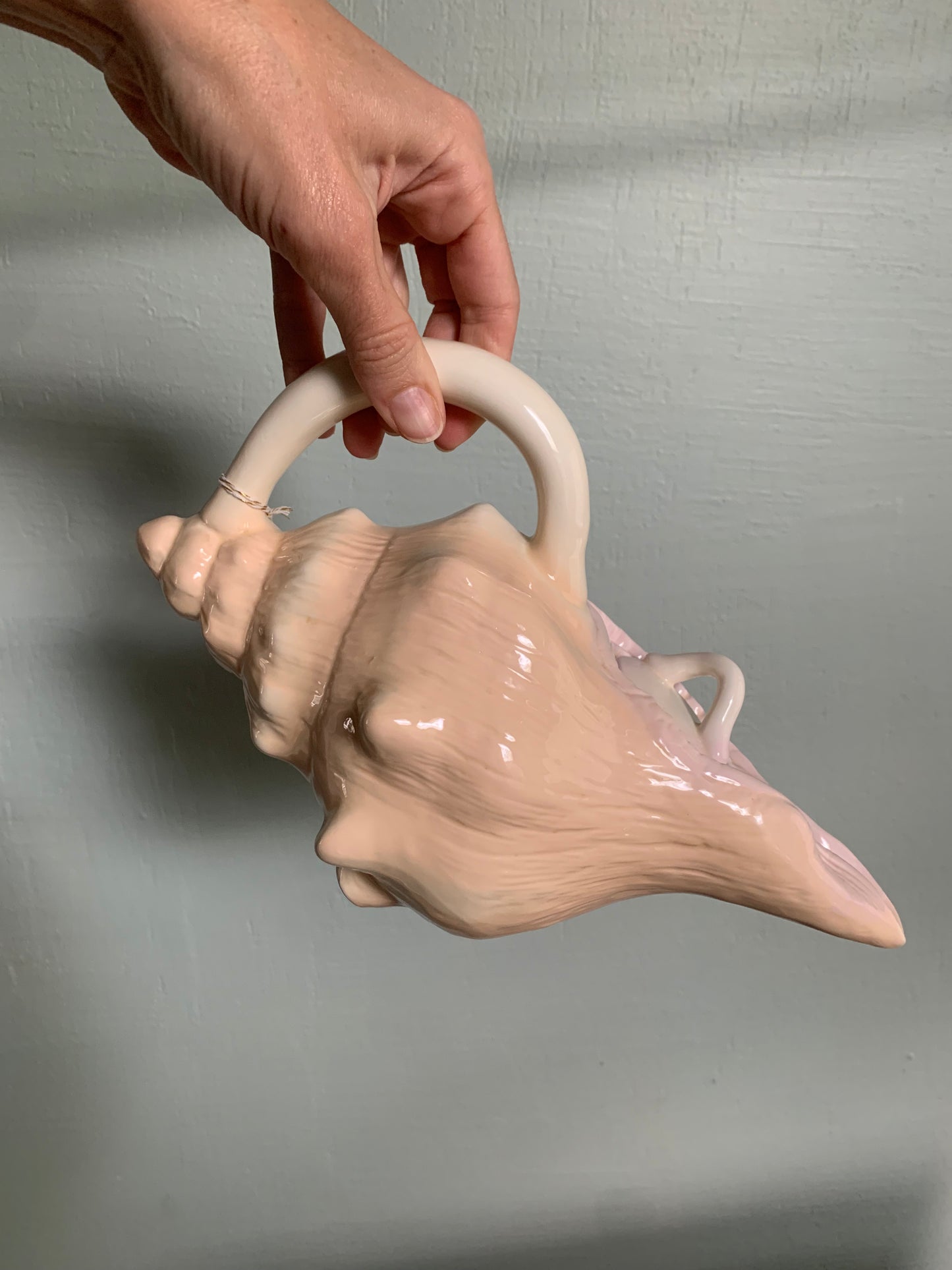 Ceramic Conch Teapot